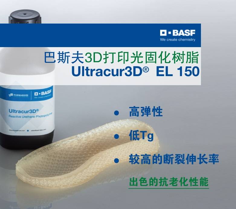  ˹3Dӡ Ultracur3D® EL150 ߏTgߔL(zhng)ʹ̻֬